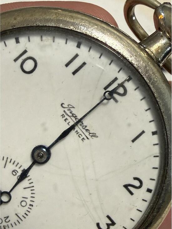 Ingersoll Reliance Pocket Watch ( Not Working) Selling Asis